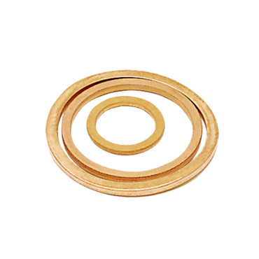 0138 series copper sealing ring for threads